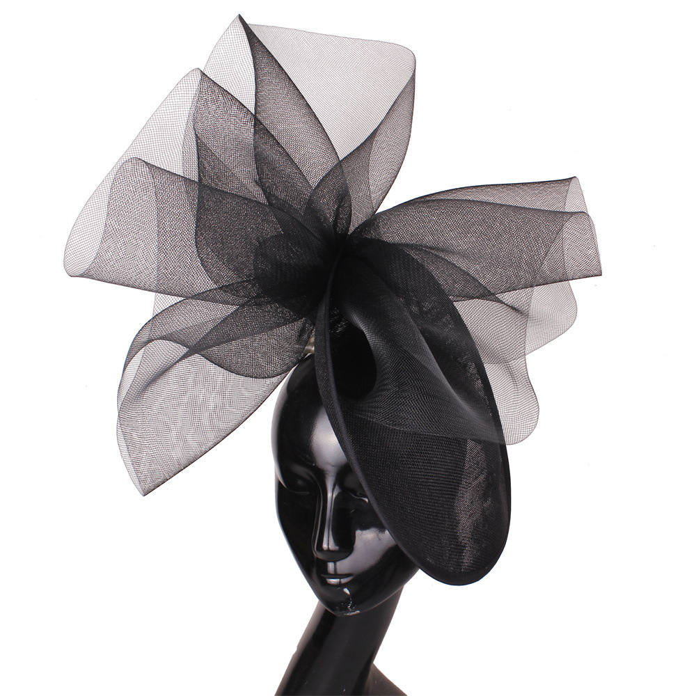 Beautiful Fascinator Hat For Women Elegant Weddings Pillbox Cap With Flower Luxury Party Derby Femme Mariage Chapeau