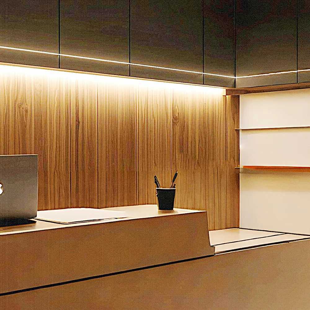 Induction handheld LED light strip 60 lamp beads/meter USB 5V 2835 white light/warm light strip for bedroom home kitchen wardrob M251129