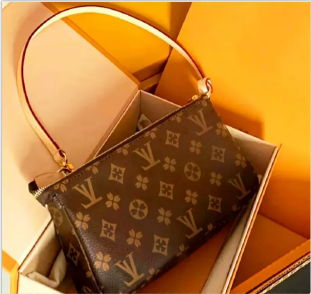 Woman high quality luxurys designer bag fashion women female shoulder handbags leather grace tote bags crossBody Black capacity shopping lvslys ladies purse bags