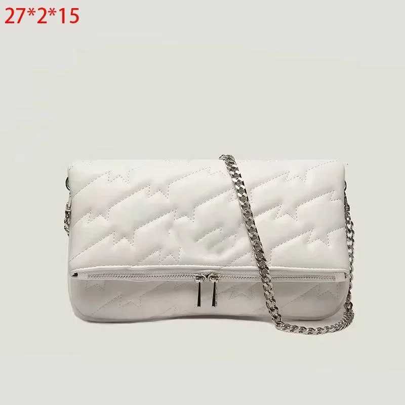 2025 New Fashion Women Wing Bag Classic Black Single-shoulder Envelope Zadigent Bag Luxurious Design Chain Crossbody Ladies Bag K251128