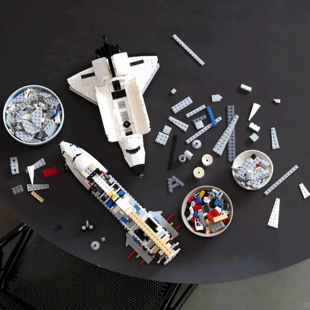 New educational toys shuttle airplane model difficult building blocks birthday toys gifts for boys and girls J251129