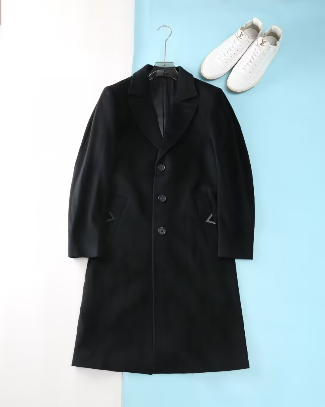 Va Mens Long Coat B… - image