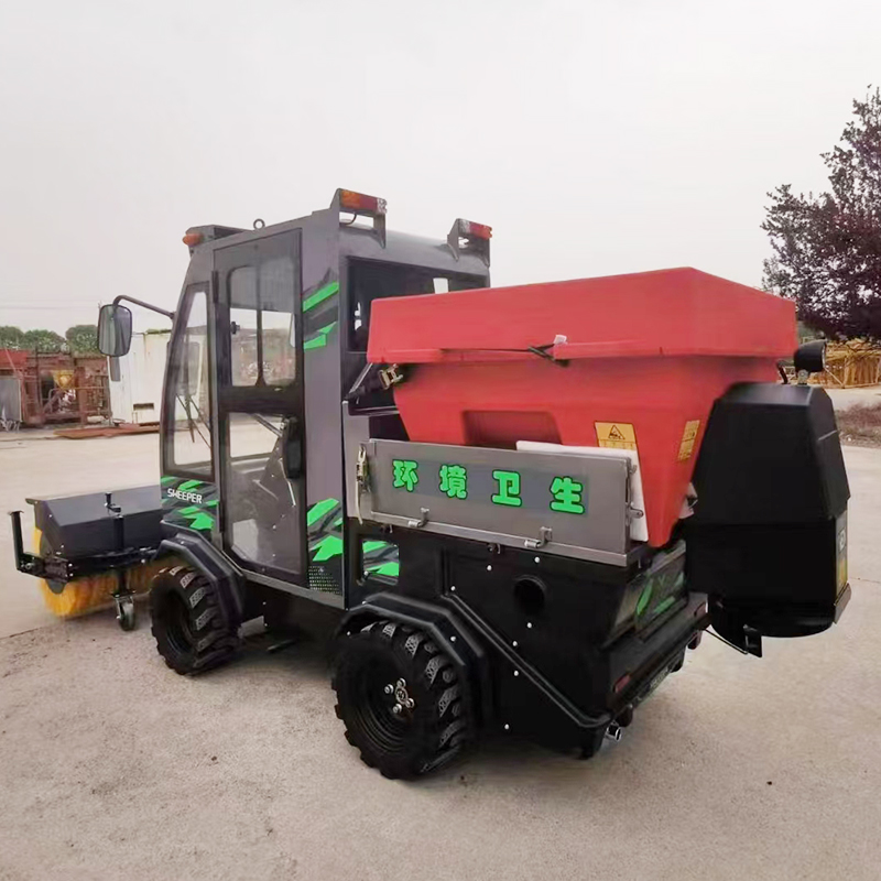 All-Weather Cab Crawler Snow Blower With Climate Control System