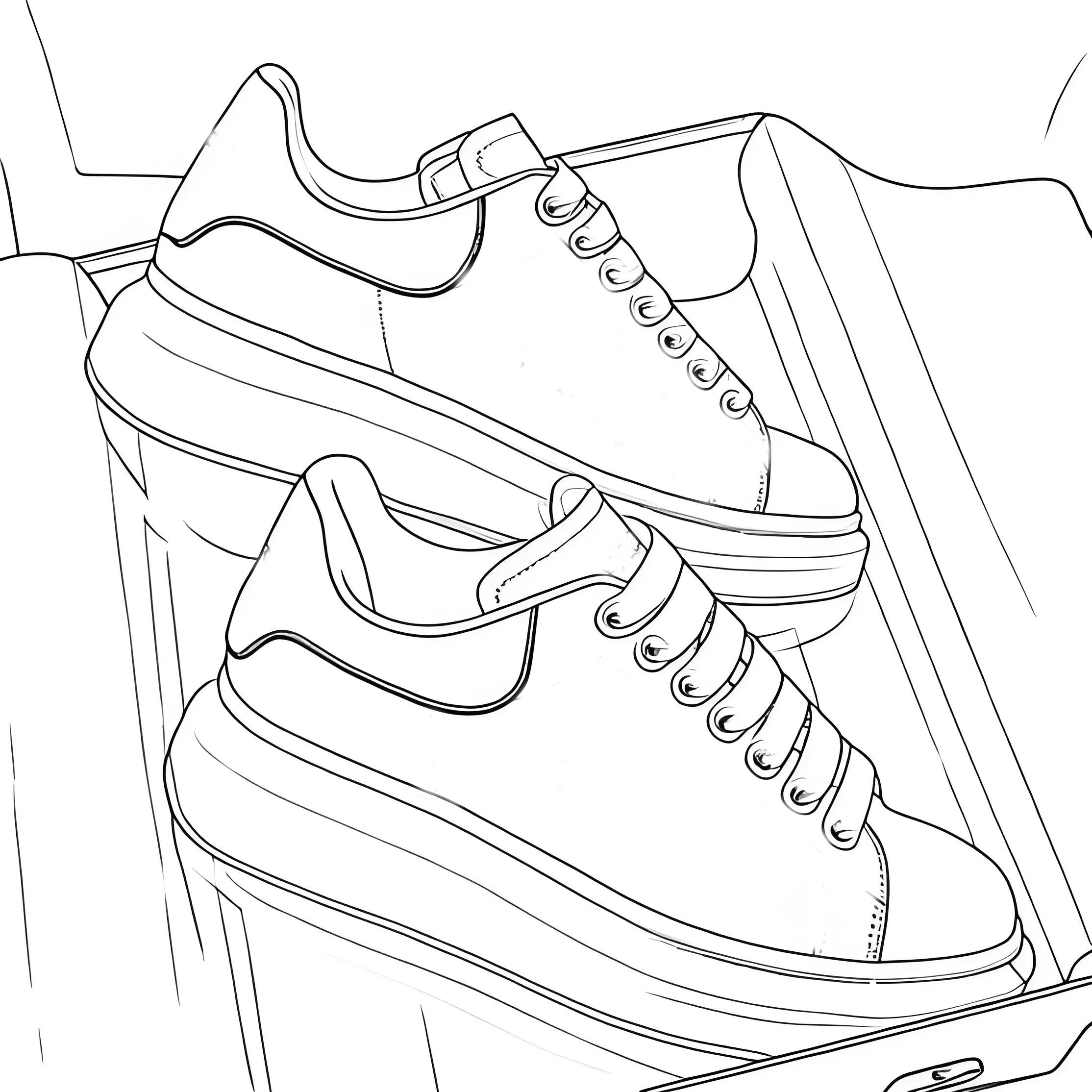 Running Shoes White… - image