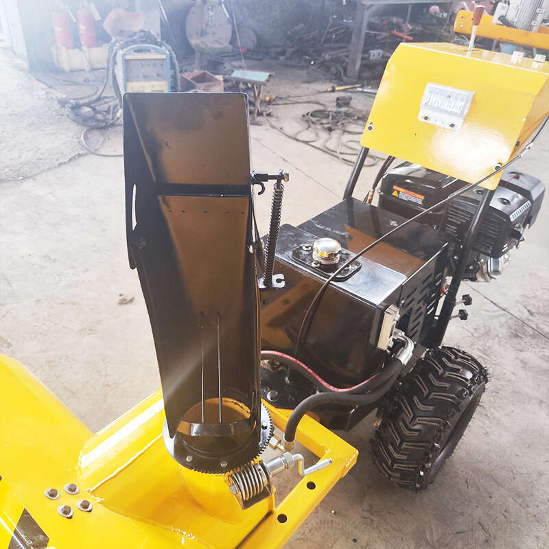 Hydraulic Snowplow Garden Mini Thrower Snow Sweeper Electric Start Snow Removal Equipment Multifunctional Snowplow