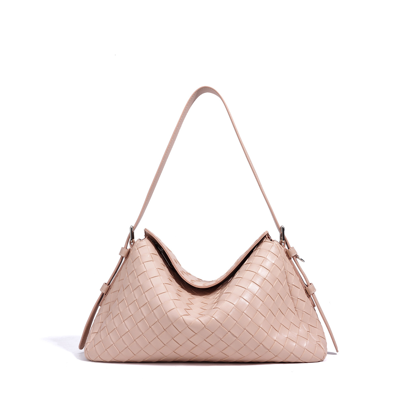 Designer Bag Luxury Handbag New Shoulder Niche Cowhide Diamond Grid Crossbody Bag Women S High End Fashion Genuine Leather Woven Handbag Ophida Bag