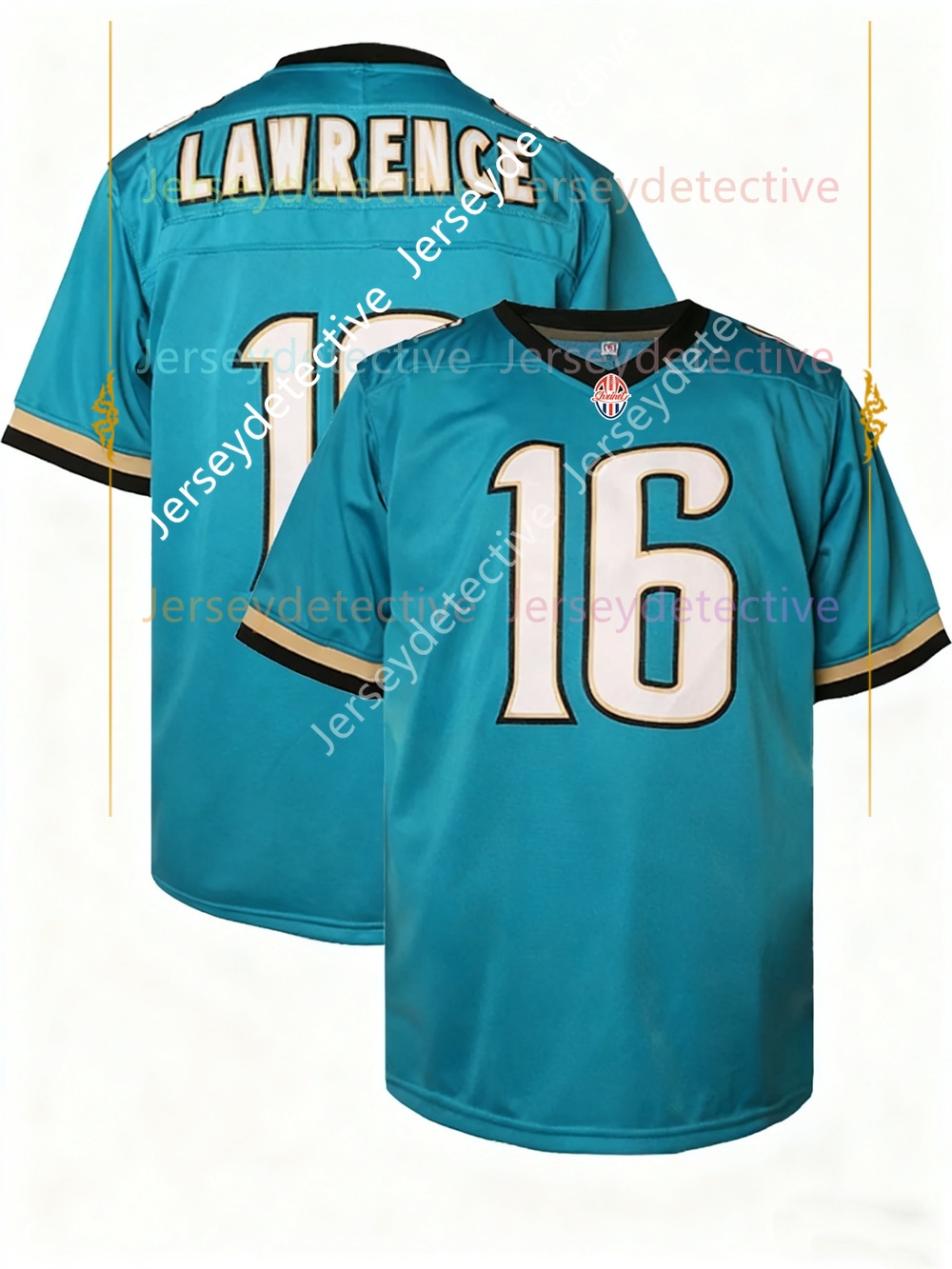 16 Lawrence Custom Football Jersey Etienne Jr. Walker Engram Jones Jerseys Any Name Number