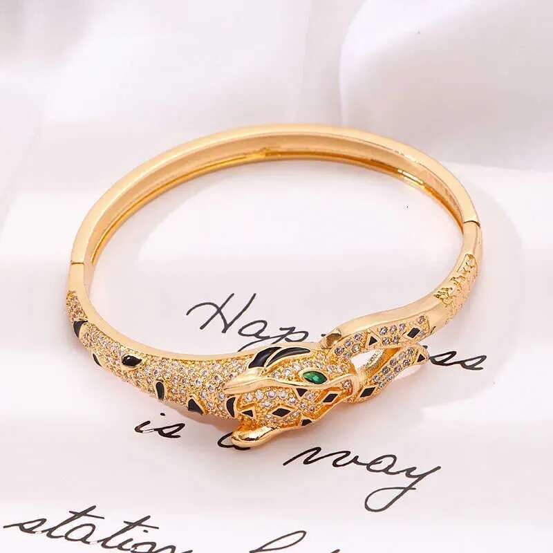 tennis new personalized hiphop all dia mini set zircon leopard head womens clothing l240910