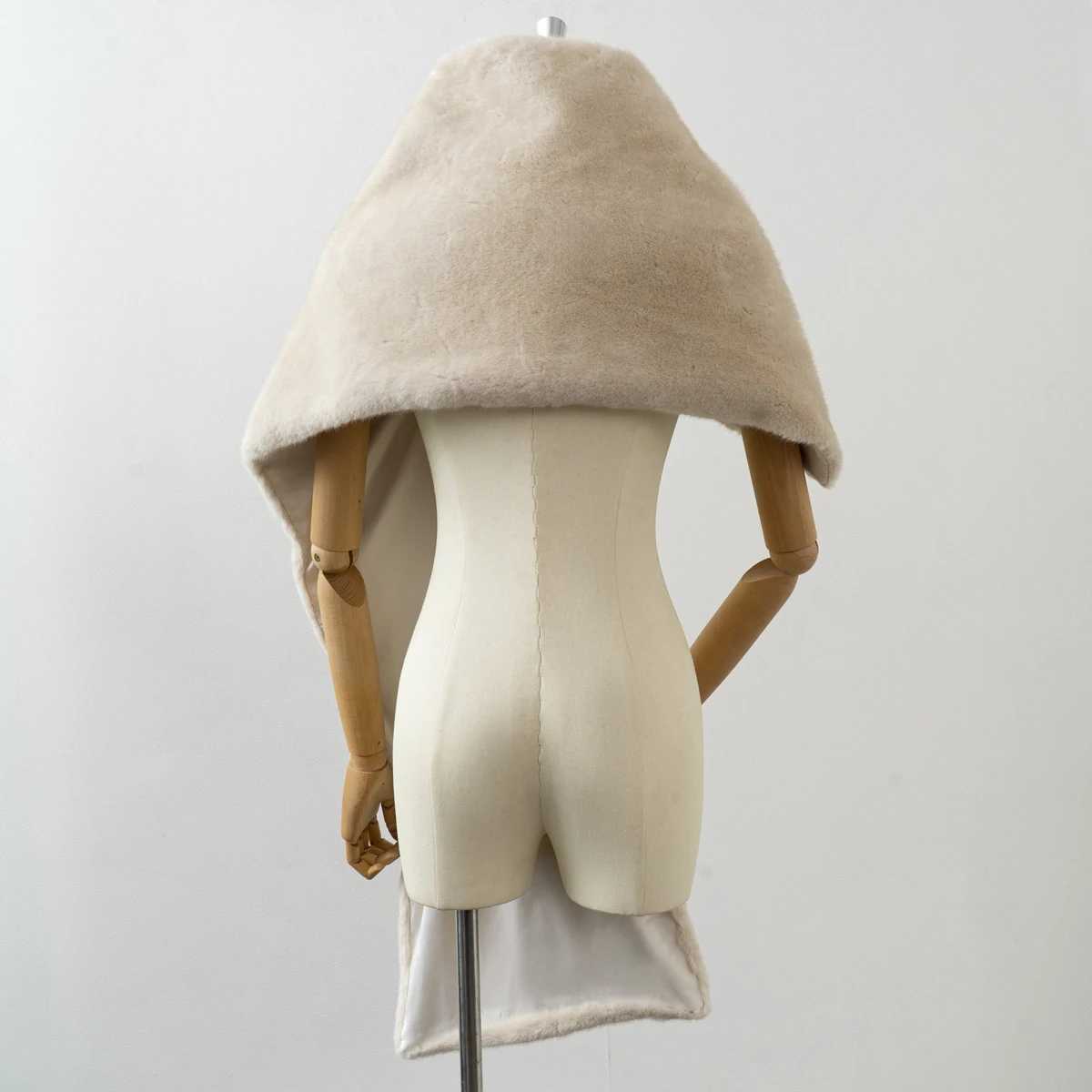 Women Fashion Faux Fur Scarf Faux Mink MufflerJ251129