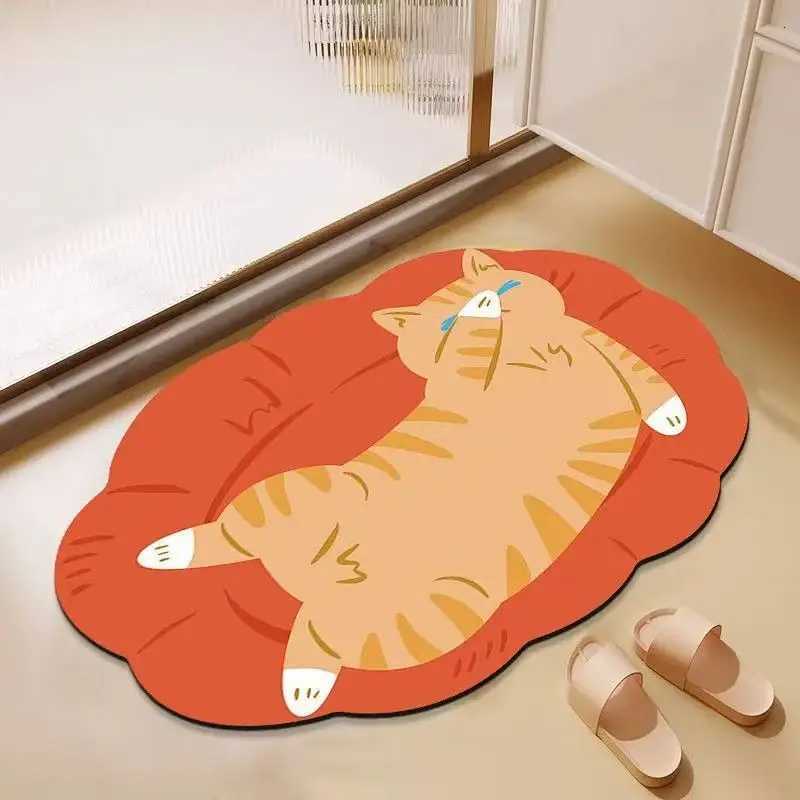 Bathro absorbent diat d toilet non-slip doormat toilet floor mat toilet H251129