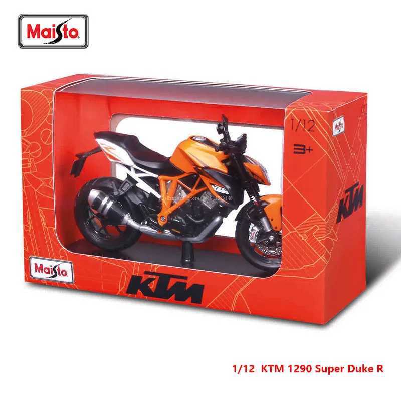 Maisto 112 KTM 1290 Super Duke R Kawasaki Suzuki alloy motorcycle genuine authorized die-casting model toy car collection gift J251129
