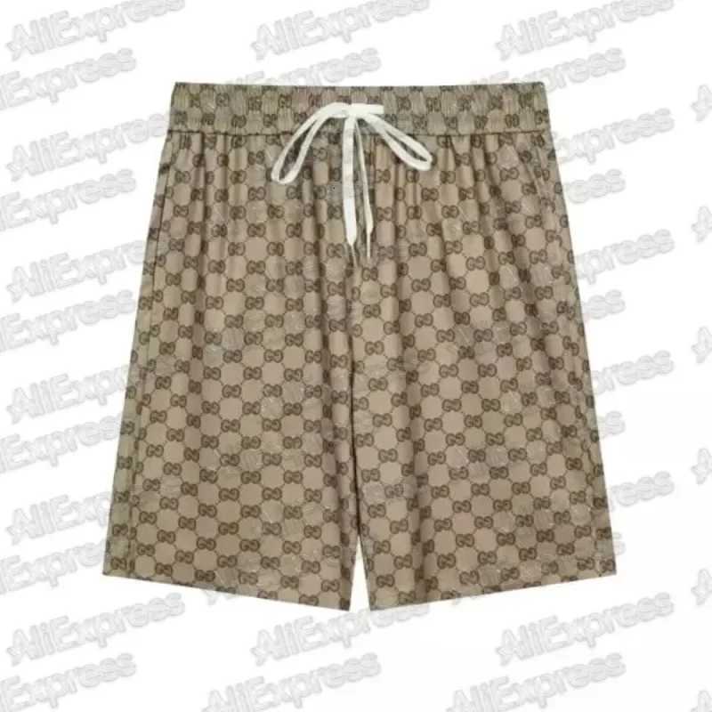 2025 Summer New Shorts Mens Ice Silk Full Quick-Drying Beach Pants Casual Fashion Versatile Outdoor Motorcycle Shorts M251129