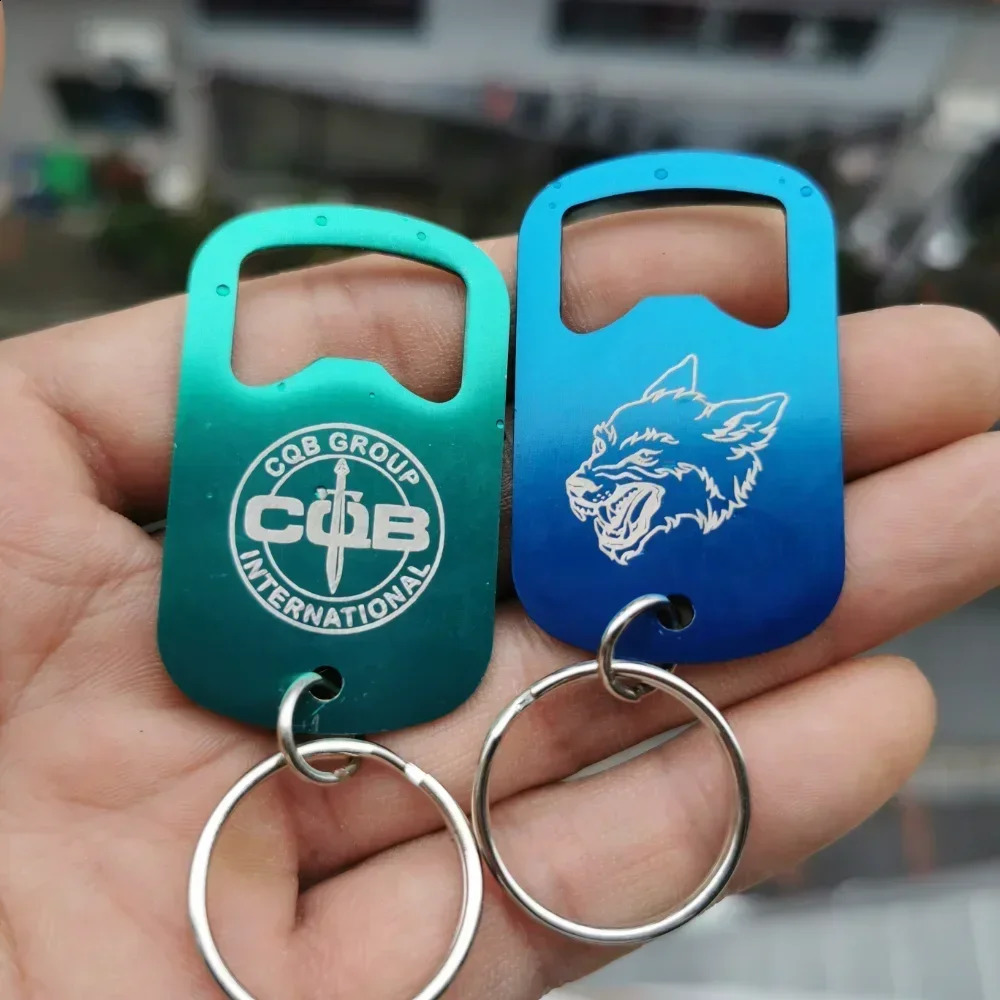10-100Pcs Creative Tools Stainless Steel Bottle Opener Baptism Gift Wedding Party Guest Keychain Laser Engraved Customized250422