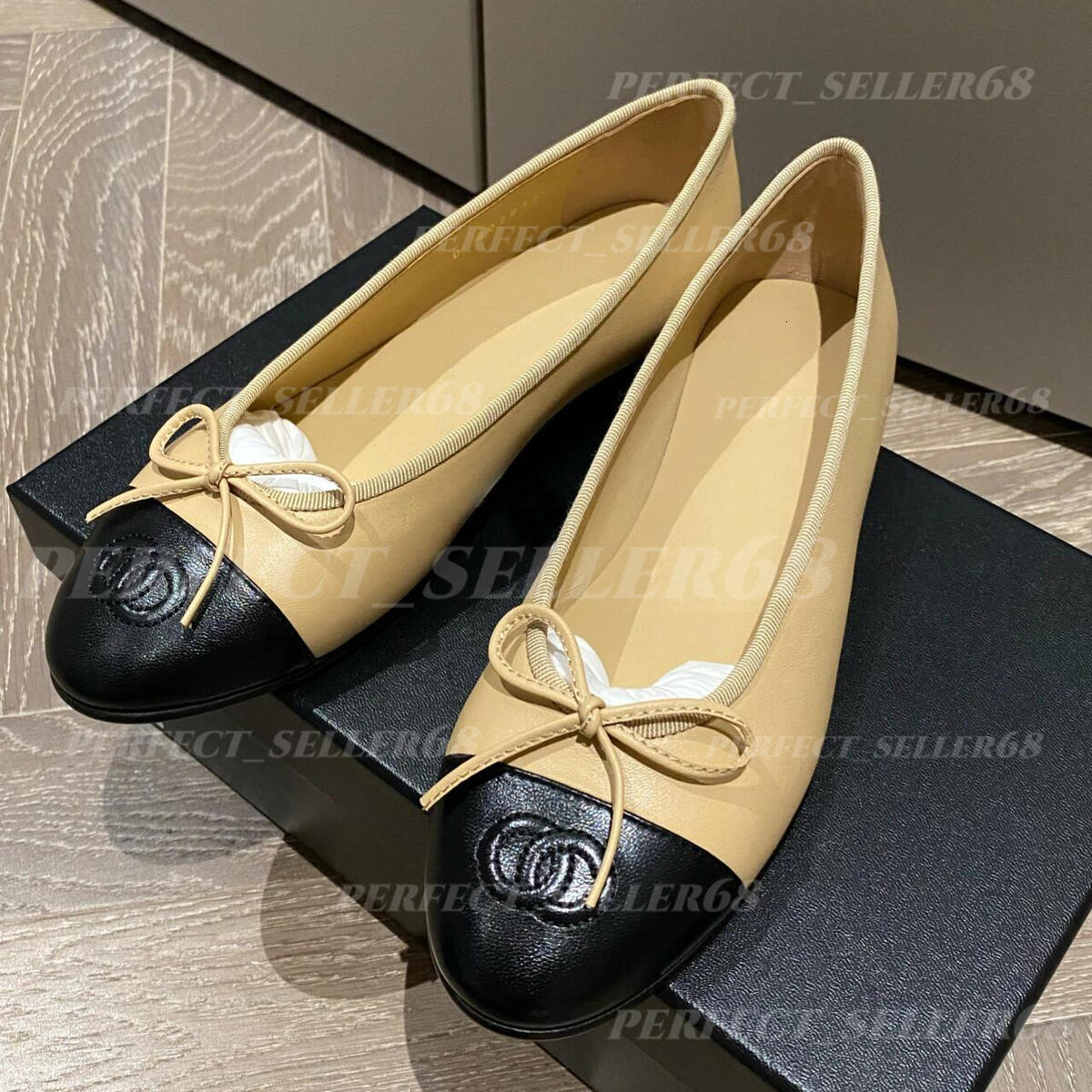 ballet flats designer shoes Paris Luxury dress shoes loafers espadrilles Genuine Leather ladies Shoes party wedding designer sandals Ballet pumps loafers flat