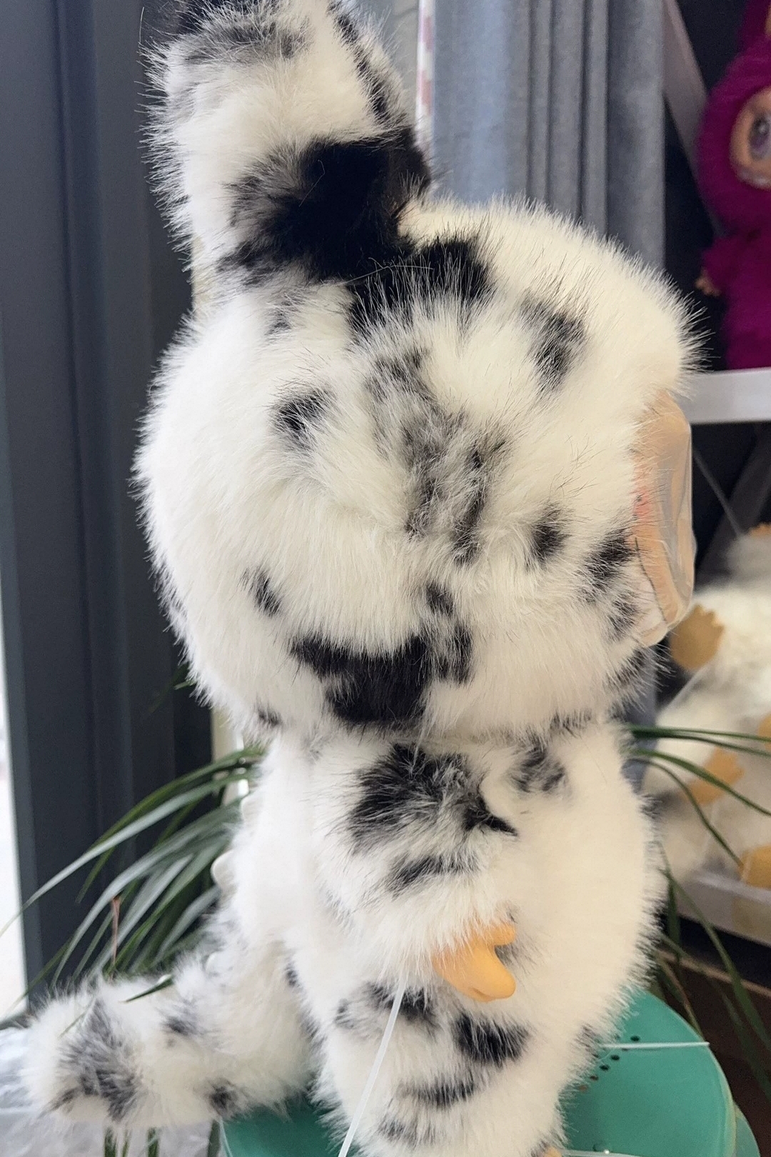 Zimomo Large 58cm Labubu Plushine Anime Dolls I Found You Enamel Characters Mystery Boxes