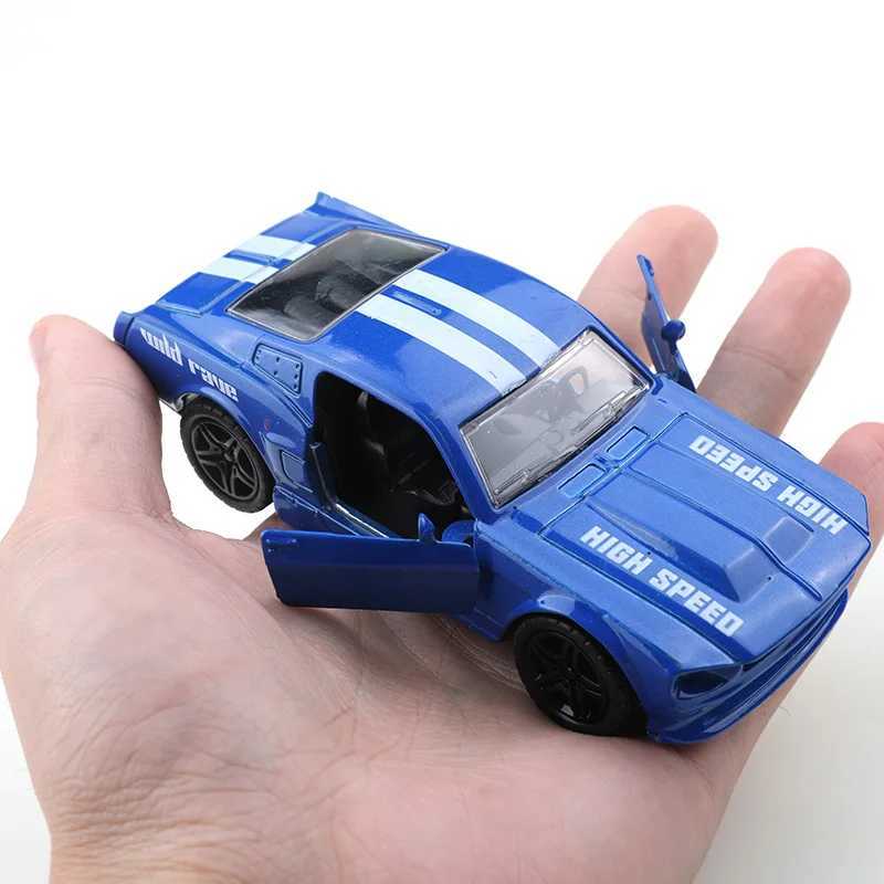 bagged 136 Alloy Car Model modeling Vehicle Mustang Muscle Racing Pull Back Car Ornaments Collection Toys For Boy child J251129