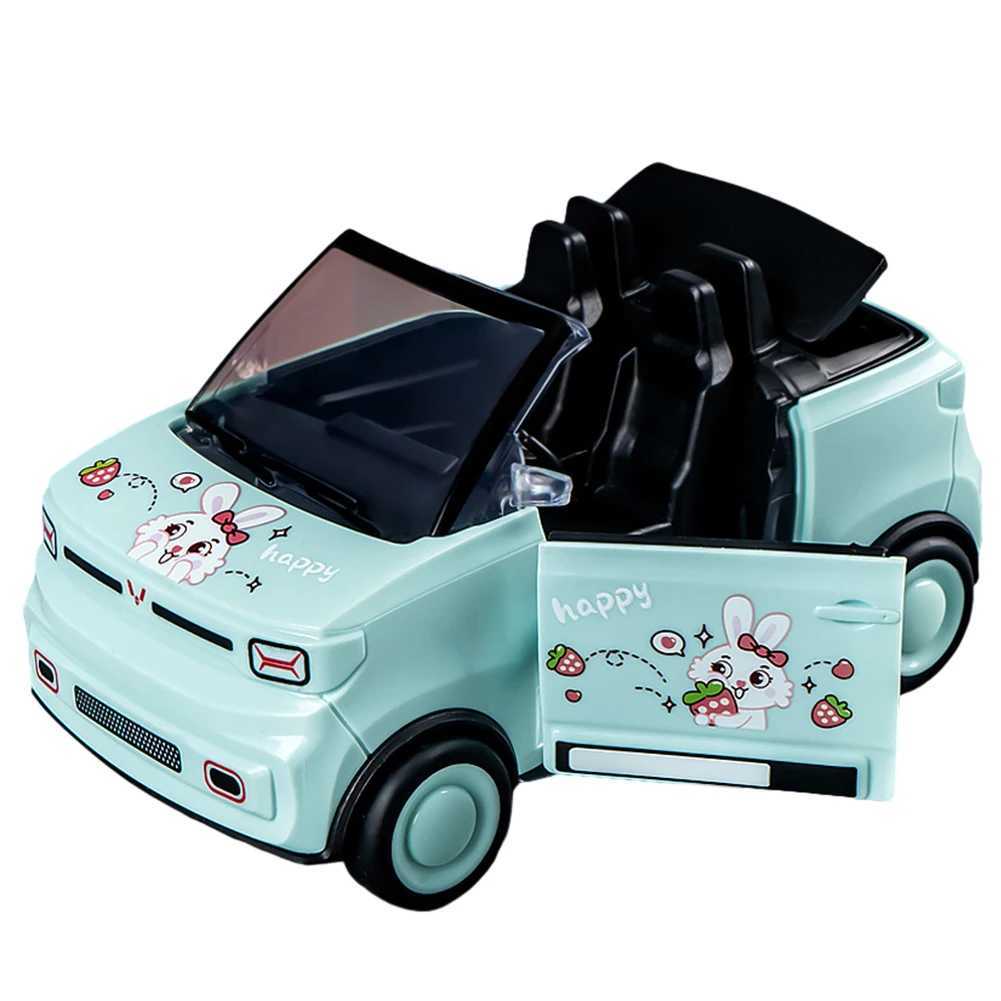 Mini Childs Toy Automobile with Openable Doors Simulation Car Toy Double-Sided Inertance Convertible Gifts for Boys Girls J251129
