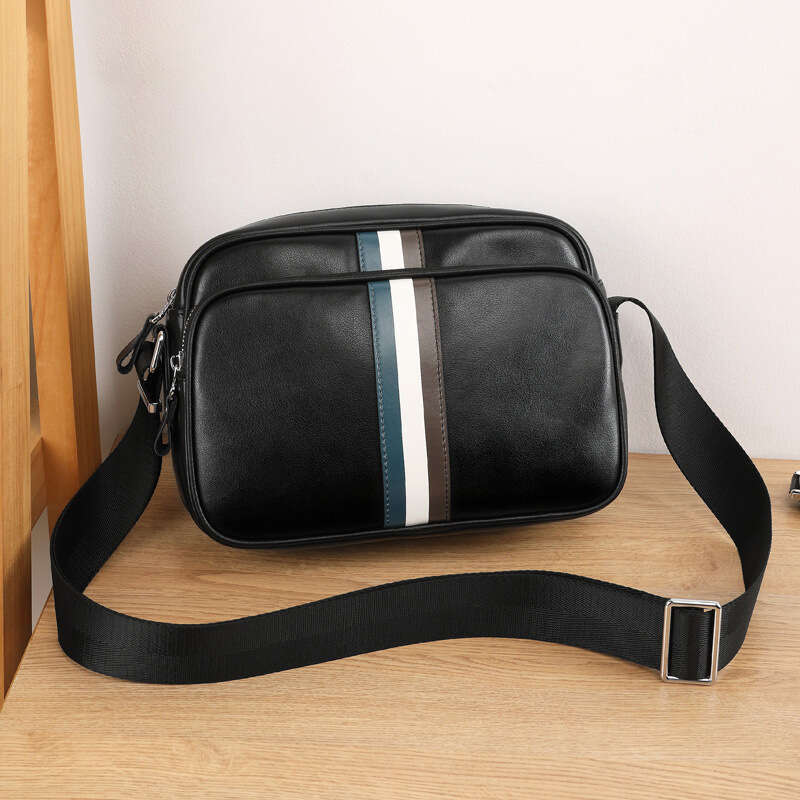 Luxury Bag Designer Single Shoulder Genuine Leather Business New Top Layer Cowhide Fashion Casual Large Capacity Men S Crossbody Bag