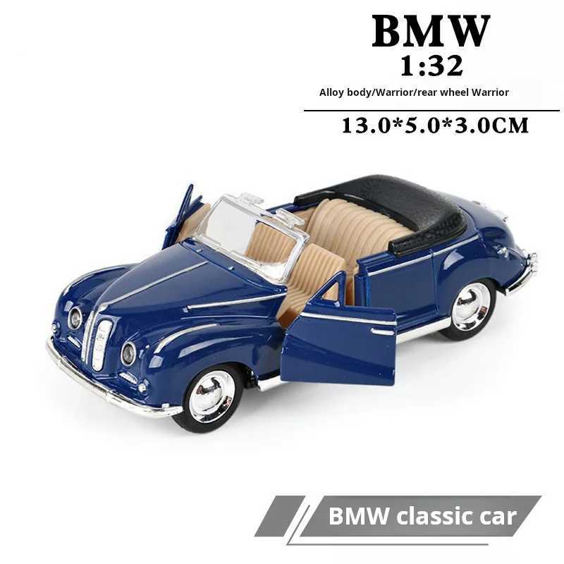 132 Alloy Classic Car Model Childrens Toy Car Ornaments Pull-Back Car Model Boy Toy Die-Cast Educational Toy J251129