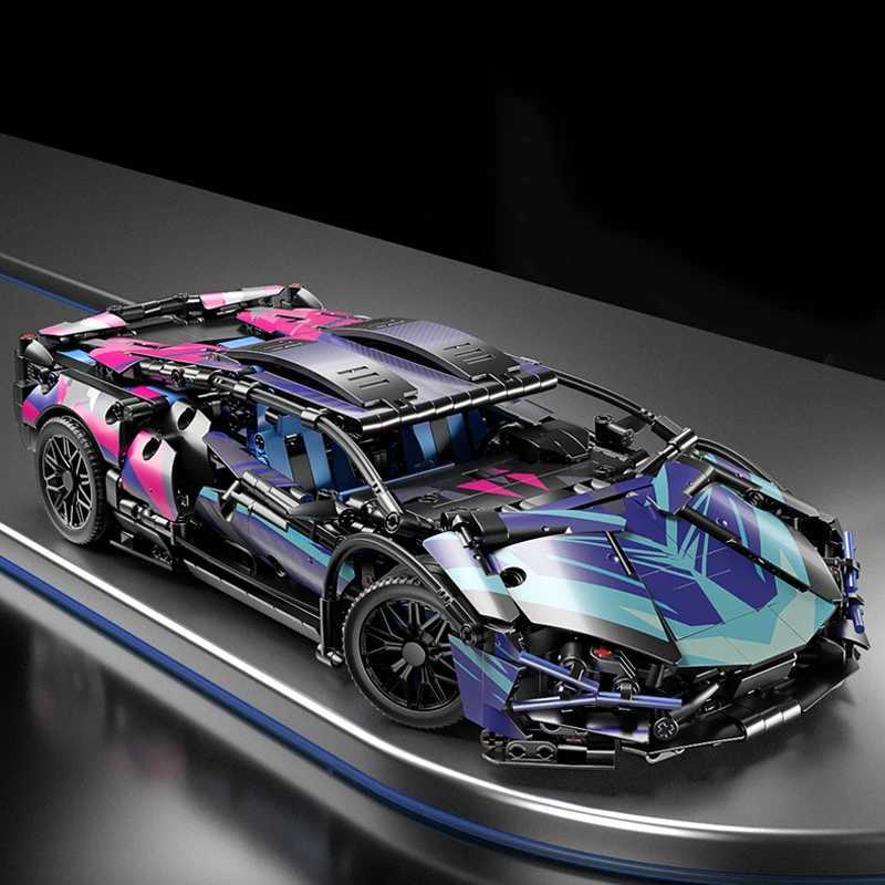 1314Pcs MOC City Technical Racing Sport Car Model Building Blocks Vehical Hypercar Racing Car Model Toys Kid Adult Boys Gift J251129