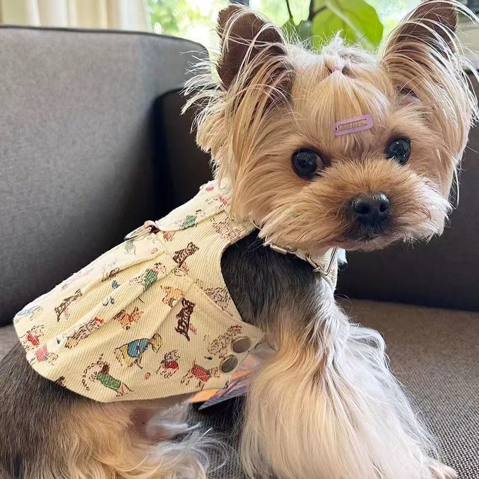 T0095Sweatshirts for dogs autumn and winter warm clothes for small dogs small dogs puppy clothes