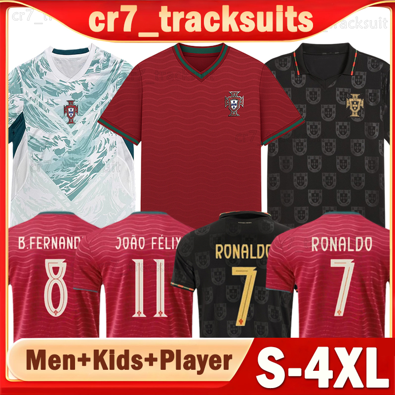 XXXL 4XL 2026 Portugal national football team Soccer Jerseys JOAO FELIX B.FERNANDES 25 26 Portuguese Football Shirts Player Version BERNARDO TRINCAO Men kids kits