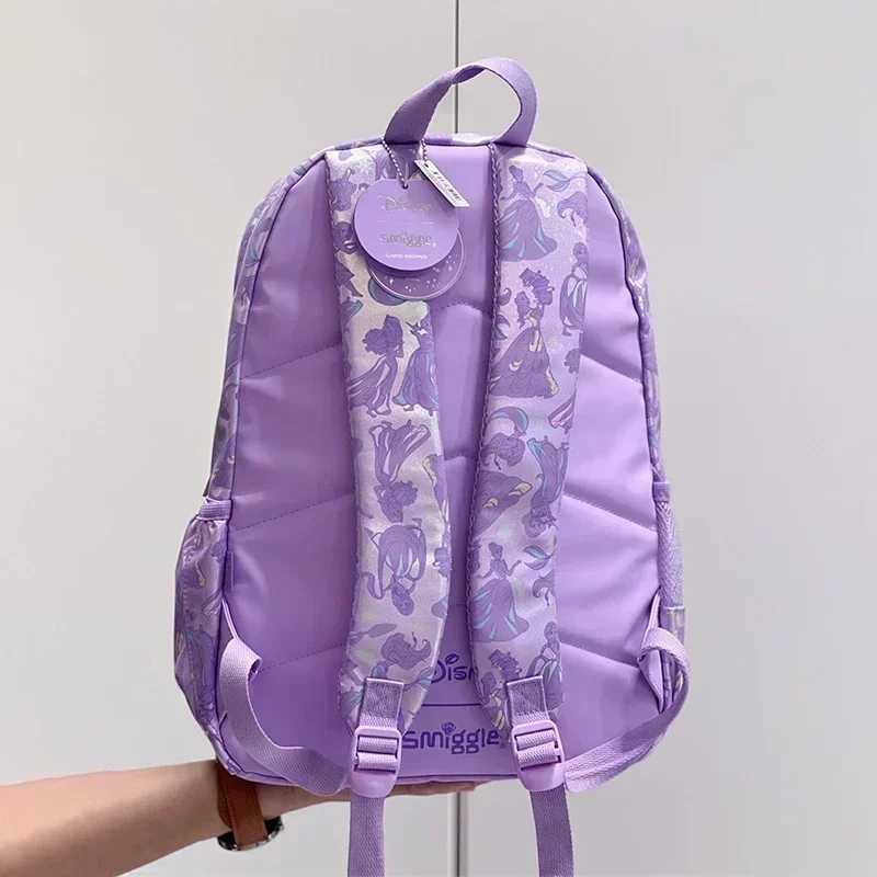 Disney New Disney Australian Smiggle Crown Princess Childrens School Bag Stationery Pen Box Lunch Bag Backpack Student Stationery GiftXJ250429