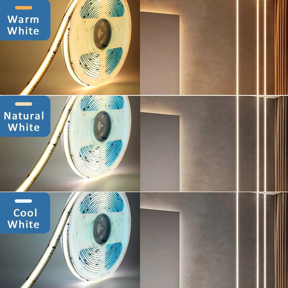 WS2811 Flowing Water Led Strip COB 24V 10M 15M 20M Warm Cool White Sequential Horse Race Led Tape Light with Sync Remote Control M251129