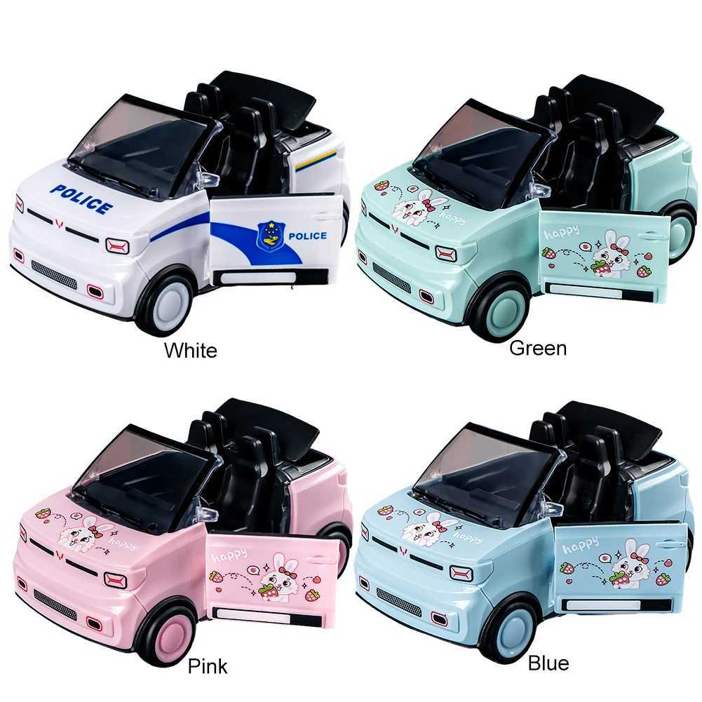 Mini Childs Toy Automobile with Openable Doors Simulation Car Toy Double-Sided Inertance Convertible Gifts for Boys Girls J251129