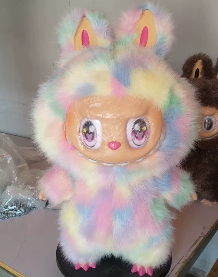 High Quality Large Size 58Cm The MONSTERS Revamped Labubu Doll Big Zimomo Vinyl Plush Dolls Special Children Gifts