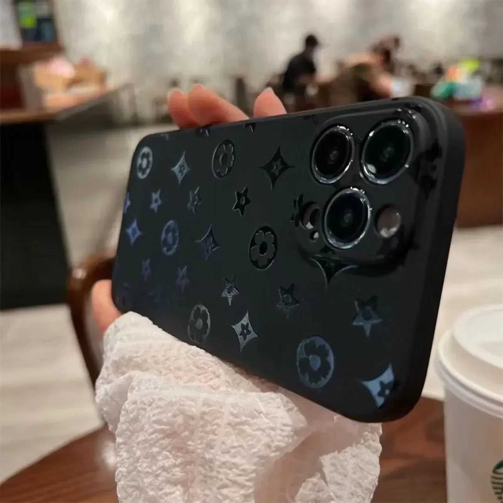 Soft Silicone Case For iPhone 15 14 13 12 11 Pro Max 7 8 Plus XS XR Shockproof Cover Sn Protector Casing H251129