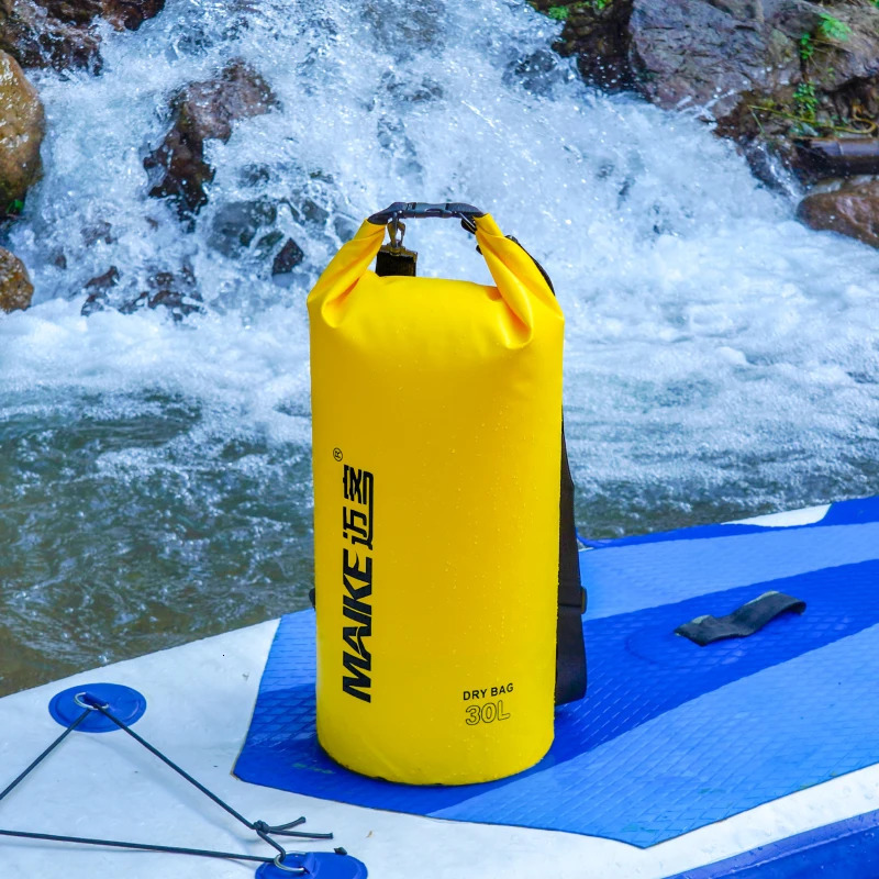 Maike Dry Bag Waterproof for Women Men 5L10L15L Swimming Rafting Kayaking River Trekking Backpack 251129