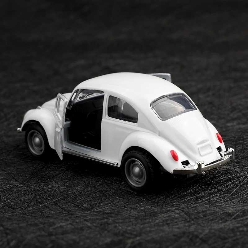 Bagged 138 Classic Cute Beetle Alloy Pull-back Car Retro Style 138 Scale Childrens Toy J251129