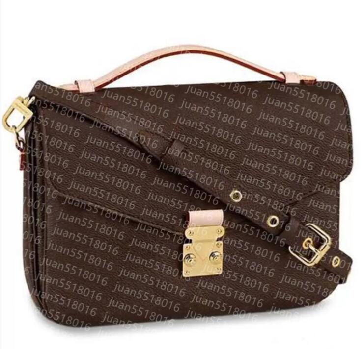 free high quality women messenger bag leather womens handbag shoulder bags crossbody bags m40780