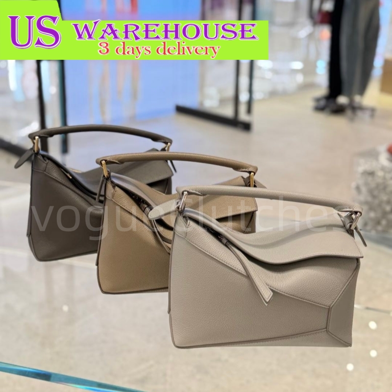 Top quality 10A Designer Tote for Women PU Leather Shoulder Crossbody Bag Clutch Handbag Design Rodeo Style Heart Purse Puzzle bag bb