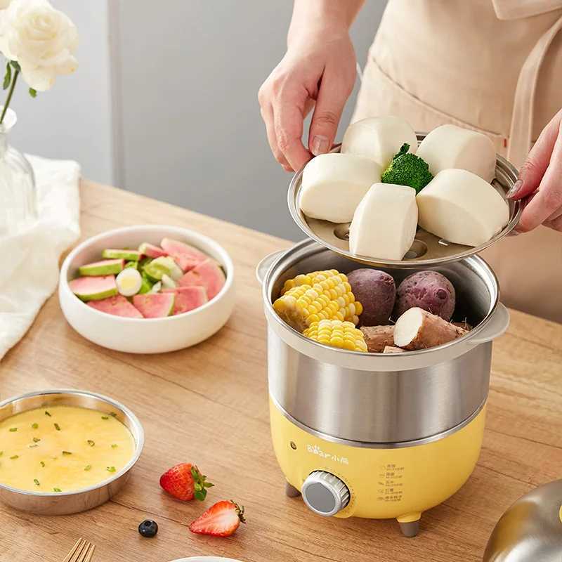360W Electric Egg Cooker Breakfast Machine Food Steamer Egg Boiler Multicooker Egg Custard Steaming Cooker with Timer 220V C251129