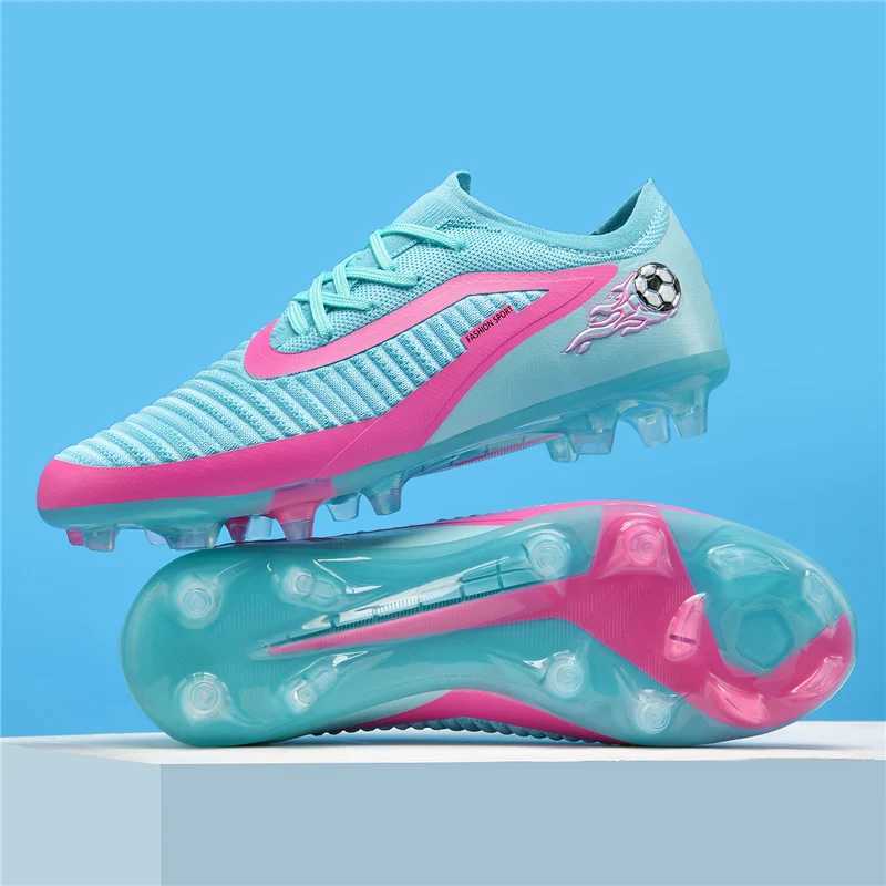Men Football Boots Outdoor Sport Boys Long Spikes Training Cleats Soccer Shoes Adult Non Slip Breathable Match Comfortable J251129