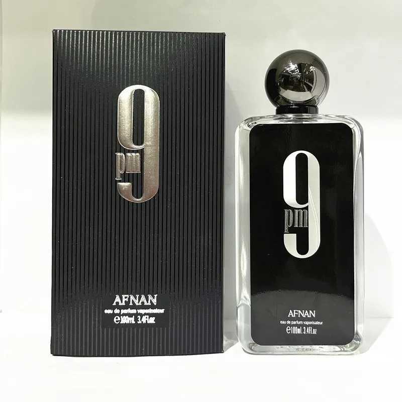 100ml Afnan 9AM 9PM Eau de Parfum Elixir Unisex Mens Cologne Spray Perfume High-end Long-lasting Arabic PerfumeT251129