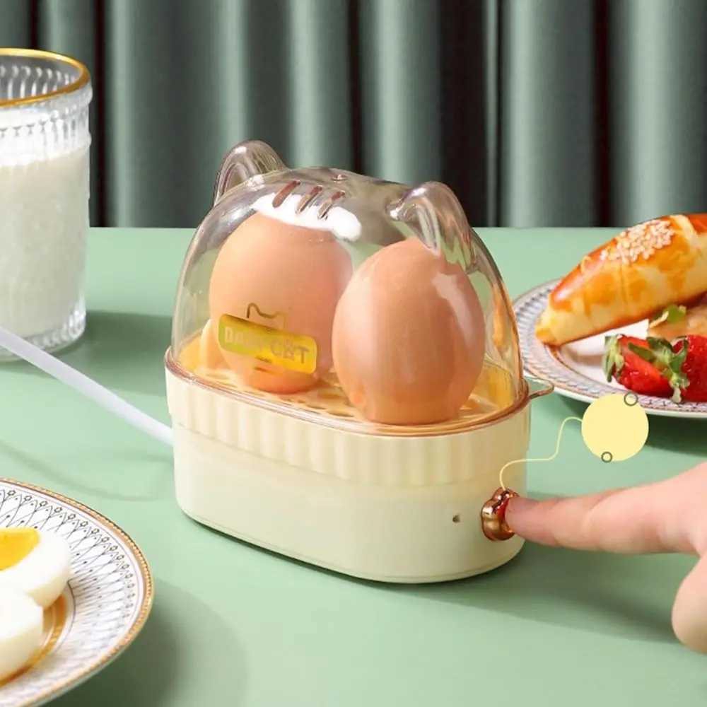 Egg Boiler Machine Electric Hard Boiled Egg Maker Safe Using Egg Boiler Machine Steamer with Timer Off Multifunctional Egg C251129