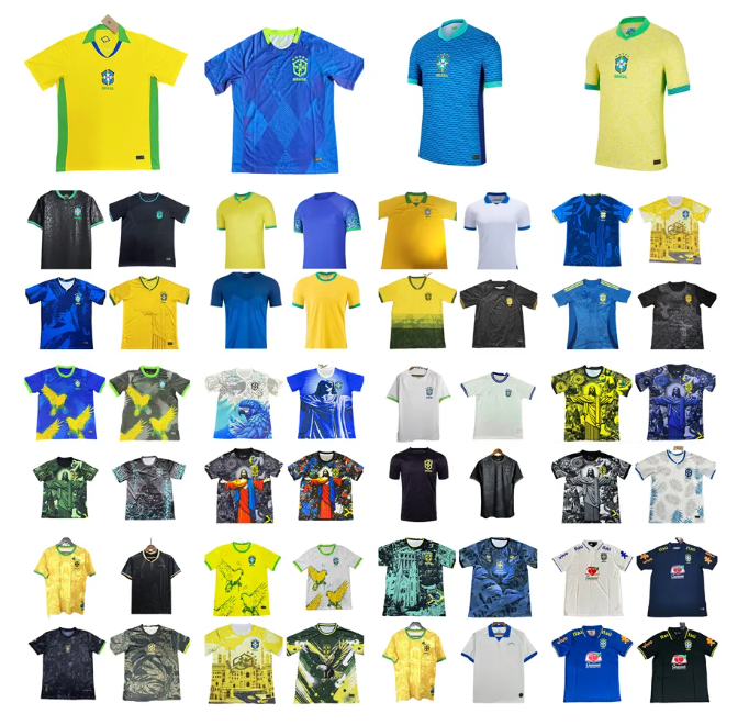 2023 2024 2025 2026 bRAZIL soccer jerseys 19 20 21 22 23 24 25 26 RODRYGO NDRICK CASEMIRO RAPHINHA RICHARLISON VINI JR NEYMAR JR G.JESUS Camiseta de futbol football shirt