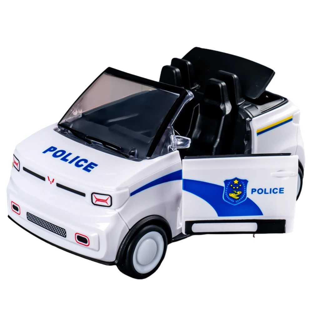 Mini Childs Toy Automobile with Openable Doors Simulation Car Toy Double-Sided Inertance Convertible Gifts for Boys Girls J251129