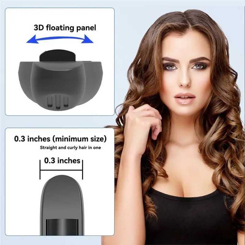 A39M Dual-Purpose Straightening And Curling Styler Men S And Women S Universal Narrow Short Hair Care Tool EU Plug IncludedT251129