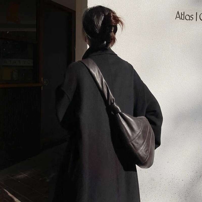 New Lucky Bag Crossbody bag Shoulder Bag Croissant Hobo bag Crescent bag Half-moon Bag Real Leather Chest Single Shoulder Bag High Top Quality