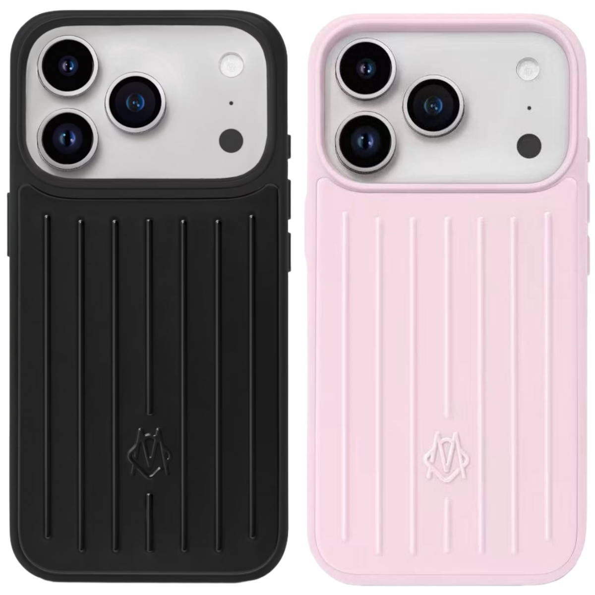 RIM Silver Pink Phone Case Suitcase Designer Black iPhone Case for Apple iPhone 17 Pro Max 16 Polycarbonate Aluminum Alloy MagSafe Cover Coque Funda Titanium With Box