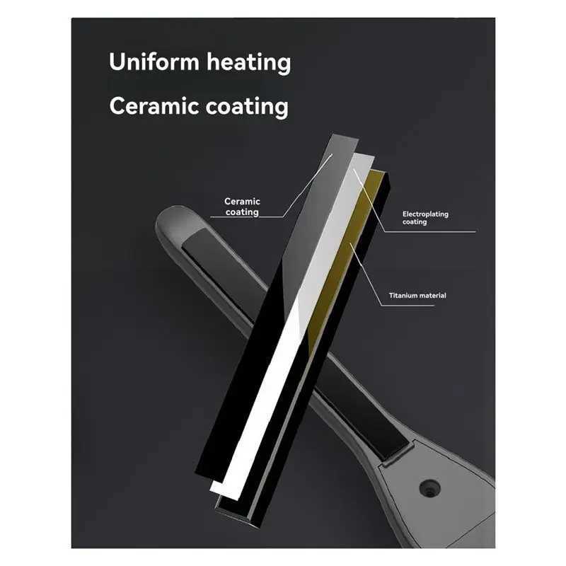 A39M Dual-Purpose Straightening And Curling Styler Men S And Women S Universal Narrow Short Hair Care Tool EU Plug IncludedT251129