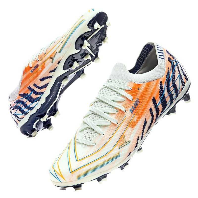 Mens and womens soccer shoes with short studs for competition and training breathable and professional training shoes J251007