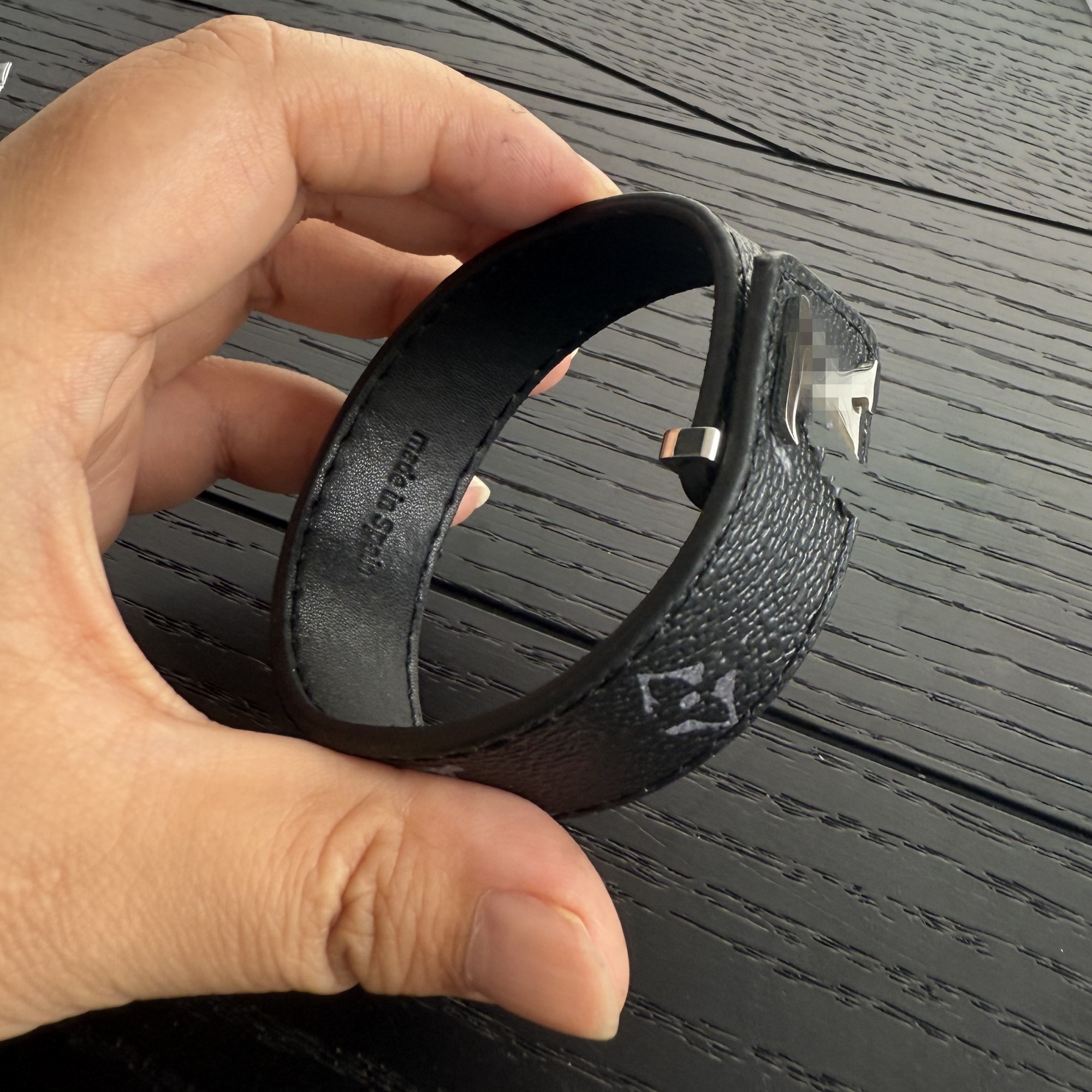 Luxury designer Girl women men boy letter real leather bracelets elegant 18K Gold Bangles Y G branded engrave bracelet Fashion Jewelry Lady Party