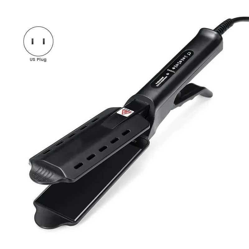 WHYY-Portable For Curling Straightener Constant-Temperature Air Function For Hair For Curling And Straightening Bangs-US PlugT251129