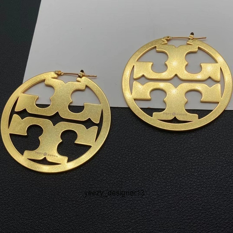 designer earrings charm luxury jewelry for men women gold silver woman arc de triomphe large hoop pattern brass material fashion versatil celineis top celinely XJ2D