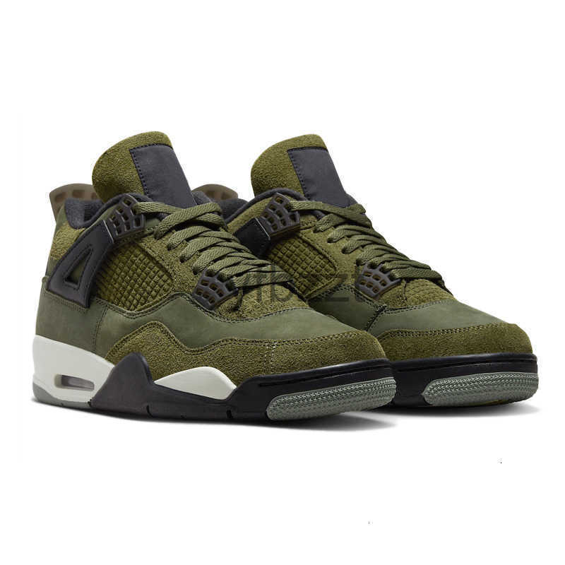 Mens Shoes Big Size 4s Outdoor 4 Midnight Navy Military Black Cats Seafoam Pine Green Thunder Photon Dust Violet Ore Sneakers Trainers Us13 14 15 36-5